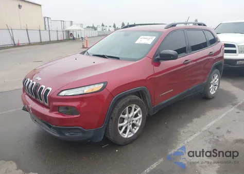 2016 Jeep Cherokee Sport из США, поврежденный, VIN 1C4PJLABXGW222324